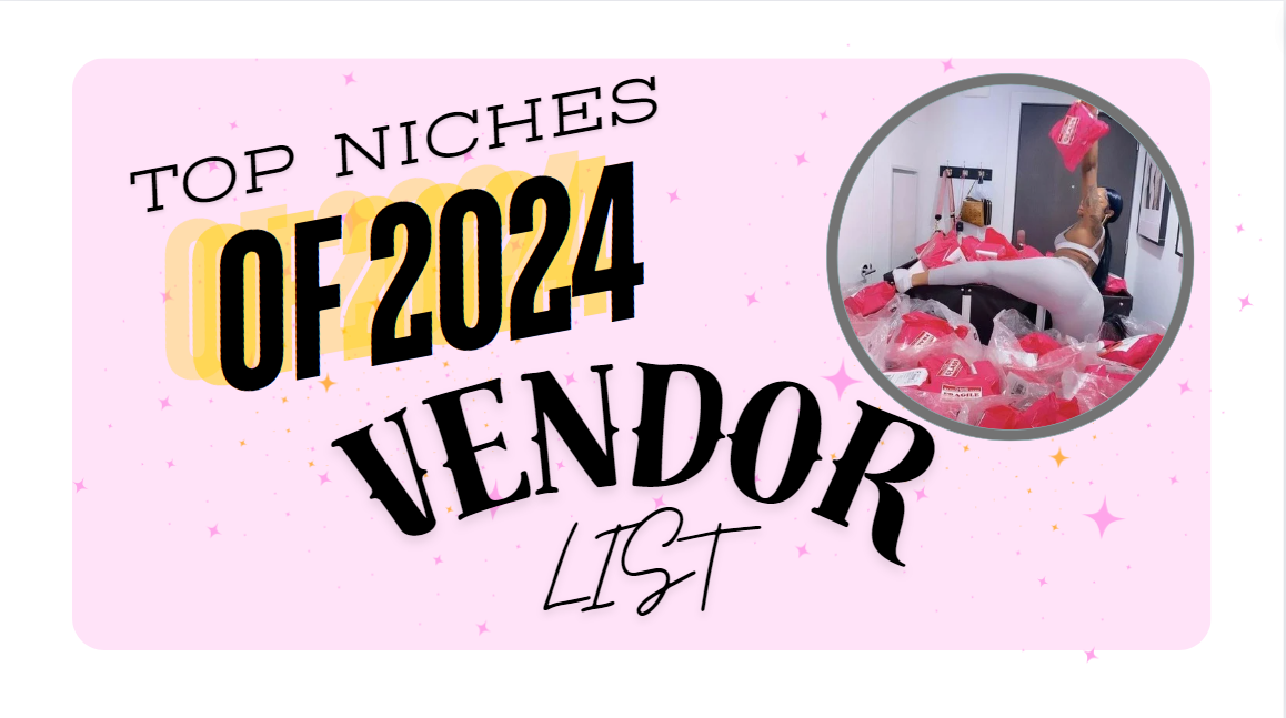 Top Niches Of 2024 Vendor List